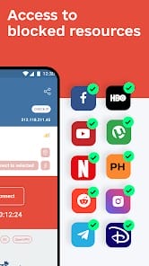 USA VPN Get USA IP MOD APK 1.108 (Premium Unlocked) Android