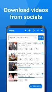 Video Downloader All Socials MOD APK v1.5.1 (Premium Unlocked) Android
