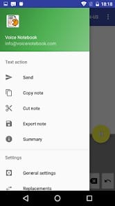Voice Notebook speech to text MOD APK v2.6.4 (Premium Unlocked) Android
