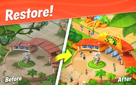 Wildscapes MOD APK 2.3.1 (Unlimited Money) Android