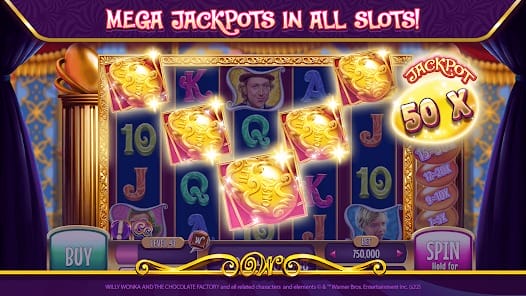 Willy Wonka Vegas Casino Slots MOD APK 138.0.2017 (Unlimited Coins) Android