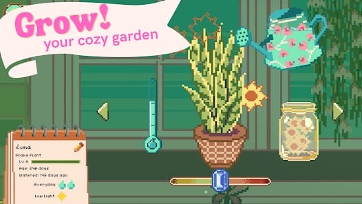 Window Garden Lofi Idle Game MOD APK 0.24.2 (Unlimited Money) Android