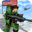 American Block Sniper Survival MOD APK 1.134 (God Mode Dumb Enemy) Android