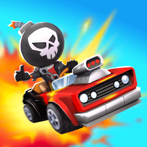 Boom Karts Multiplayer Racing MOD APK 1.39.0 (All Cars Unlocked Speed) Android icon