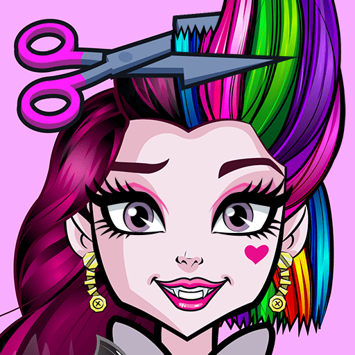 Monster High Beauty Salon MOD APK 4.1.51 (Unlocked All Content) Android icon