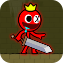 Red Stickman Stick Adventure MOD APK 2.6.8 (Unlimited Hearts Free Skins) Android