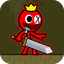 Red Stickman Stick Adventure MOD APK 2.6.8 (Skin miễn phí không giới hạn trái tim) Android
