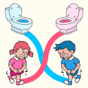 Toilet Rush Race Pee Master MOD APK 1.14 (Unlimited Money) Android