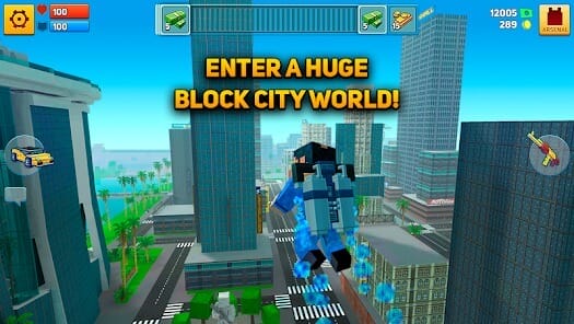 Block City Wars Pixel Shooter MOD APK 7.3.0 (Mega Menu) Android