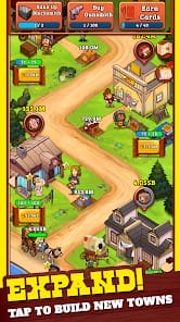Idle Frontier Tap Town Tycoon MOD APK 1.062 (Unlimited Money Free Upgrade) Android