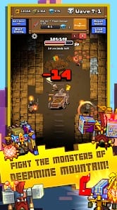 Idle Mine RPG MOD APK 0.6.28 (ATK Speed Move Speed DMG) Android