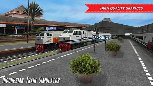 Indonesian Train Sim Game MOD APK 2024.1 (Unlimited Resources) Android