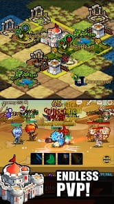 Infinity Heroes VIP Idle RPG MOD APK 2.7.2 (God Mode High Damage) Android
