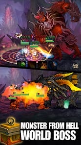 Infinity Heroes VIP Idle RPG MOD APK 2.7.2 (God Mode High Damage) Android