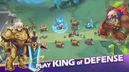 King Of Defense III Survival MOD APK 1.0.3 (Unlimited Gems God Mod) Android