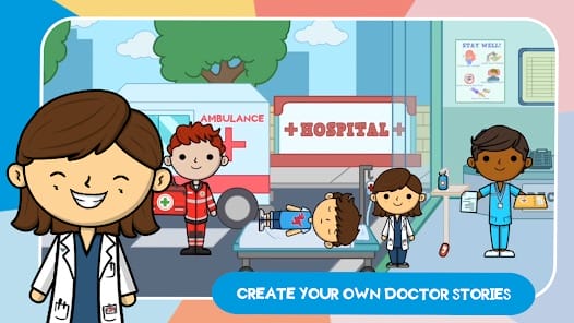 Lilas World Dr Hospital Games MOD APK 1.0.11 (Unlock All Content) Android