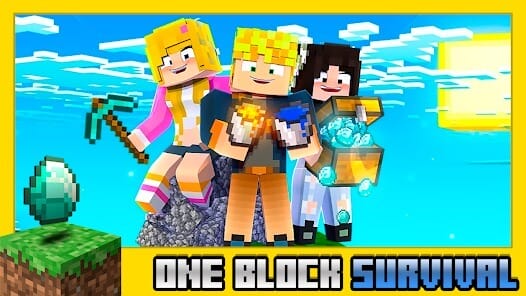 Mod One Block for MCPE MOD APK 2.2.1 (Premium Unlocked) Android