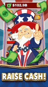 Pocket Politics Idle Money MOD APK 1.464.1 (Anti Cheat Upgrade Bonus) Android