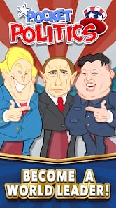 Pocket Politics Idle Money MOD APK 1.464.1 (Anti Cheat Upgrade Bonus) Android