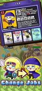 Ranking of Heroes Idle Game MOD APK 1.0.0 (Unlimited Gems Speed Game Multiplier) Android