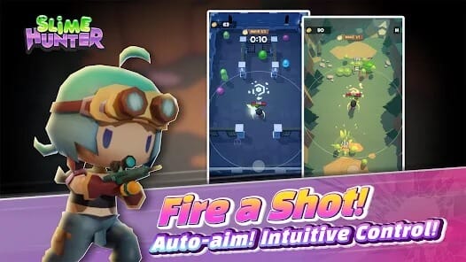 Slime Hunter Monster Rapmage MOD APK 1.0.5 (Damage Defense Multiplier God Mode) Android