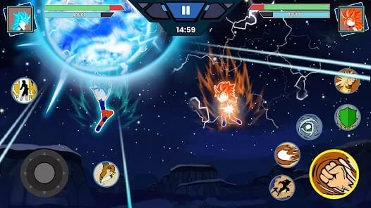 Stickman Fight Dragon Warriors MOD APK 3.9 (Unlimited Gold Upgrade Weapon) Android