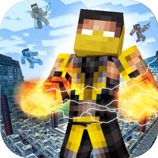 Block Mortal Survival Battle MOD APK 1.59 (Auto Skip Wave Level Speed) Android screenshot