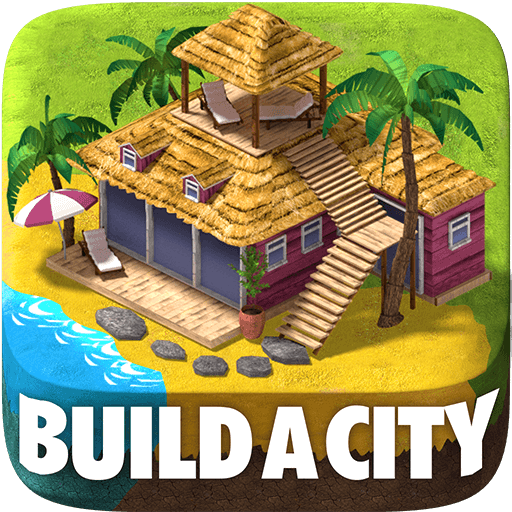 Town Building Games Tropic Ci MOD APK v1.6.2 (Unlimited Money Gold) Android icon