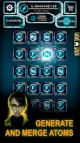 ATOM Inc Idle MOD APK 1.0.55 (Free Rewards) Android