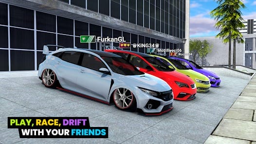 Car Parking 3D Online Drift MOD APK 5.4 (Unlimited Money Unlocked) Android