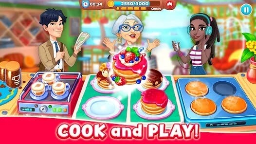 Chef Friends Cooking Game MOD APK 1.5.0 (Unlimited Money) Android