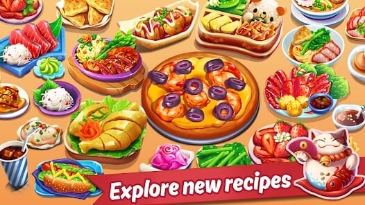 Food Island Cook Restaurant MOD APK 1.0.8 (Unlimited Money Energy) Android