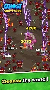 Ghost Survivors Pixel Hunt MOD APK 16 (Damage Defense Multiplier God Mode) Android