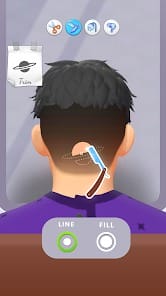 Hair Tattoo Barber Shop Game MOD APK 1.8.2 (Freeze Money No Ads) Android