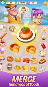 Merge Food Chef Decoration MOD APK 1.0.15 (Unlimited Currency Energy) Android