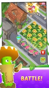 Merge Plants 3D Garden Defense MOD APK 1.0.18 (Unlimited Money No Ads) Android