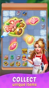 Merge Resto Match Decor MOD APK 1.0.4 (Unlimited Money Energy) Android