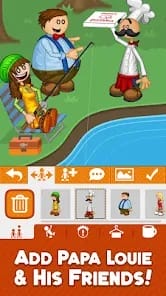 Papa Louie Pals MOD APK 2.0.2 (All Scenes Purchased) Android