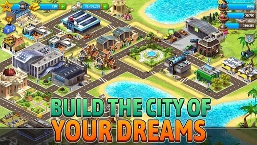 Paradise City Building Sim MOD APK 2.7.0 (Unlimited Money Unlocked) Android