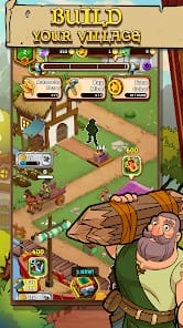 Royal Idle Medieval Quest MOD APK 1.38 (Free Upgrades) Android