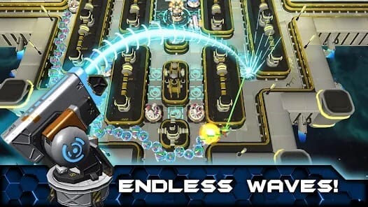 Sci-Fi Tower Defense Module TD MOD APK 2.04 (Unlimited Tower) Android