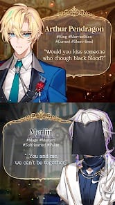 Secret Kiss with Knight Otome MOD APK 1.0.5 (Free Premium Choices) Android