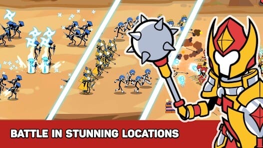 Stick Combat Battle Simulator MOD APK 0.6.2 (Unlimited Currency VIP) Android