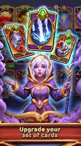 Throne Holder Card RPG Magic MOD APK 1.1.6 (Free Rewards) Android