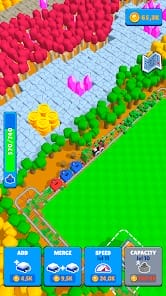 Train Miner Idle Railway Game MOD APK 1.7.3 (Menu Unlimited Money) Android