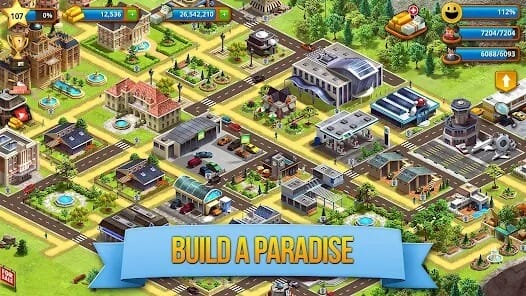 Tropic Paradise Sim Town Buil MOD APK 1.7.0 (Unlimited Money Unlocked Islands) Android