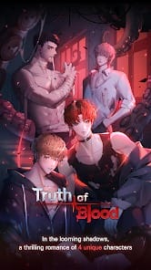 Truth of Blood Thriller Otome MOD APK 1.2.0 (Free Premium Choices) Adroid