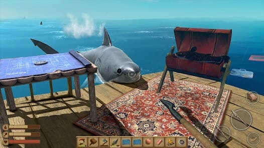Woodcraft Island Survival Game MOD APK 1.69 (Unlimited Health No Hungry Thirst) Android