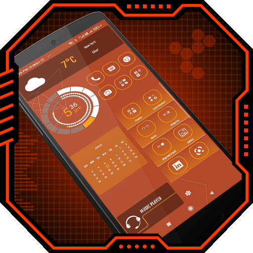 Elegant Launcher 2 Applock MOD APK 20.0 (Premium Unlock) Android icon