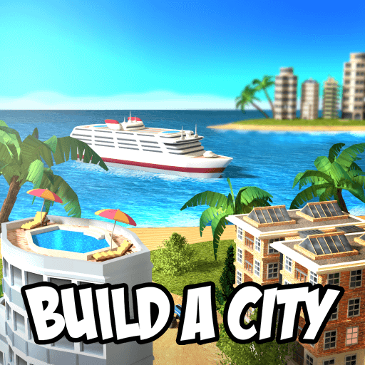 Paradise City Building Sim MOD APK v2.7.0 (Unlimited Money Unlocked) Android icon